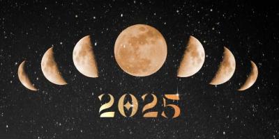 Luna Fuera de Curso en 2025