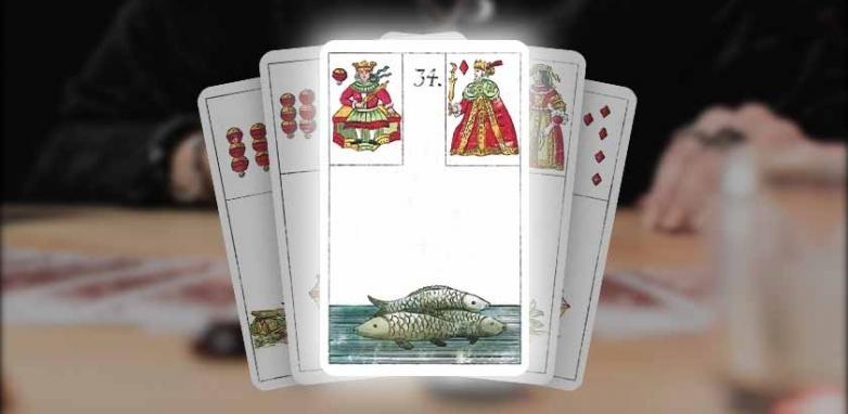 Carta 34 do Baralho Cigano: Os Peixes